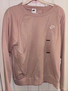 NWT Nike Crewneck Sweatshirt - Blush Pink